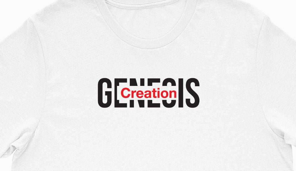 "GENESIS" TEE (WHITE/BLACK/RED)
