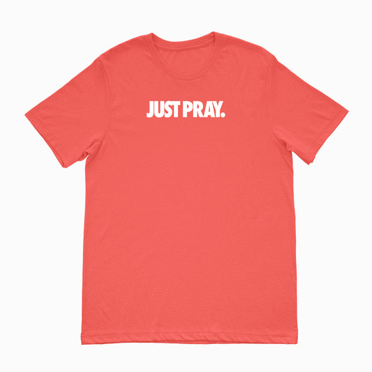 Just Pray Unisex Tee Red