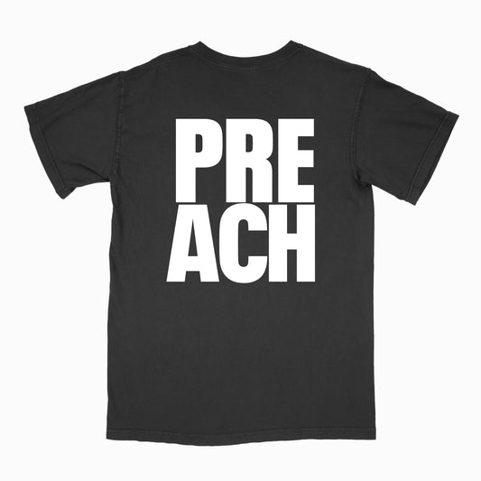 Preach Unisex Tee Black